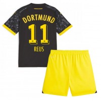 Fotbalové Dres Borussia Dortmund Marco Reus #11 Dětské Venkovní 2023-24 Krátký Rukáv (+ trenýrky)